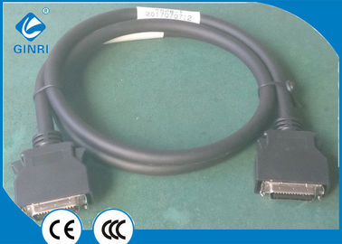 Negro del cable SS26-1 del Plc Omron del cable del conector de SCSI/del Plc de Siemens que ata con alambre 1,5 metros