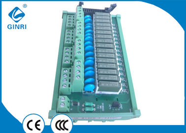 El módulo de retransmisión de 20 conectores I O del Pin IDC 12 VDC entró 16 el tablero de la retransmisión del camino 1NO