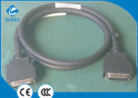 China Negro del cable SS26-1 del Plc Omron del cable del conector de SCSI/del Plc de Siemens que ata con alambre 1,5 metros compañía